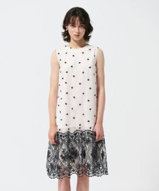 GRACE CONTINENTAL 刺繍レースドレス