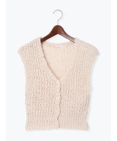 Te chichi スラブヤーンニットベスト