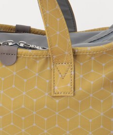 Y'SACCS キュービック×ポイントドット　2WAYトート＆ショルダー　Mサイズ