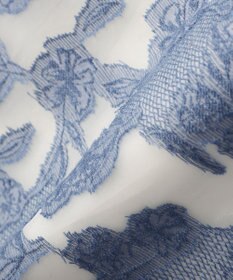 YECCA VECCA シアーレース柄マーメイドスカート