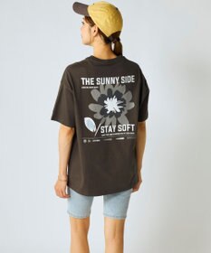 OP／FILA 【Ocean Pacific】フラワーバックプリントTシャツ