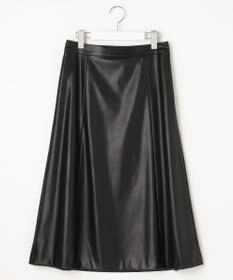 J.PRESS LADIES 【WEB限定・洗える】BARTOLOZZI ポリエステルレザーII スカート