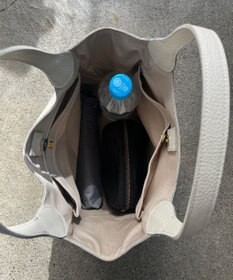 Hekhèr Le Style de Vie 【日本製/セレモニーにも】シュリンクレザー ハンドバッグ medium