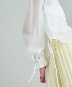 GRACE CONTINENTAL バックコンシャスブルゾン