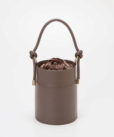 TOPKAPI 【TREASURE TOPKAPI】フェイクレザー バケツ 巾着 ショルダー バッグ