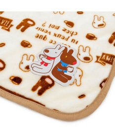 PET PARADISE リサとガスパール ブランケット 《カフェ柄》