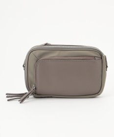 Y'SACCS ナイロン×リサイクルレザー　コンビマルチポシェット