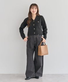 Green Parks ・ｓｗｉｎｇ　ｂｙ　ニット開襟カーディガン