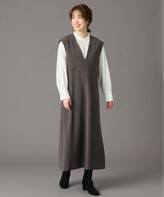 ANY 【洗濯機可】ライトツイードジャンスカ