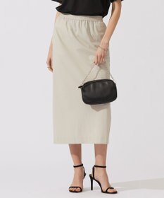 ICB 【接触冷感・UVカット・洗える】アトラストリコット ナロースカート ベージュ系