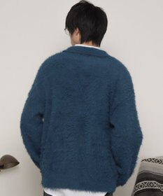 WEGO 【ユニセックス着用ITEM】フェザーニットボタンシャツ