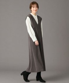 ANY 【洗濯機可】ライトツイードジャンスカ