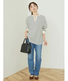 AMERICAN HOLIC スキッパーワッフルプルオーバー