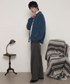 WEGO 【ユニセックス着用ITEM】フェザーニットボタンシャツ