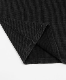 WEGO 【ユニセックス着用ITEM/MLサイズ展開】ワッフルヘンリーネックT（SS）