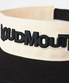 FILA GOLF／marie claire 【LOUDMOUTH】異素材サンバイザー