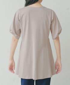 Tiaclasse 「サマケア」ボリュームスリーブチュニック