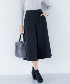 組曲 T/Rツイルストレッチ フレアパンツ