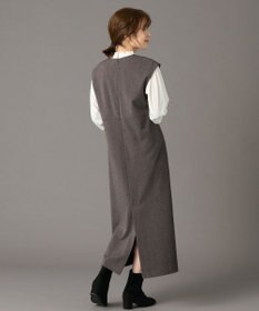 ANY 【洗濯機可】ライトツイードジャンスカ