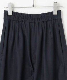 #Newans 【洗える】スラントフロントコクーンパンツ