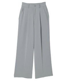 earth music&ecology タックストレートパンツ