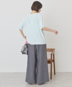 AMERICAN HOLIC 【先行予約】【マルチ機能】配色ステッチルーズTシャツ