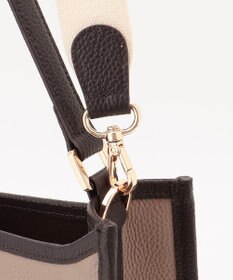 LA BAGAGERIE スクエアレザー2WAYショルダーバッグ