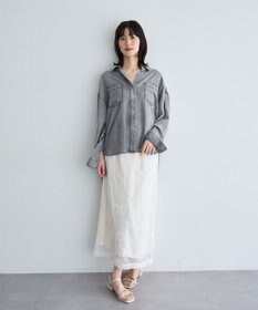 YECCA VECCA 【販売なし】バイオ加工ウ゛ィンテージデニムシャツ