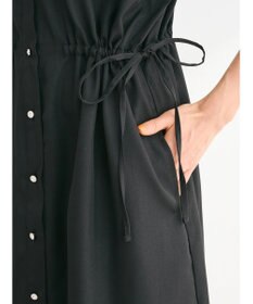 Green Parks ・ＥＬＥＮＣＡＲＥ　ＤＵＥリネンライクドロストワンピース