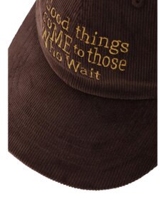 AMERICAN HOLIC コーデュロイロゴＣＡＰ