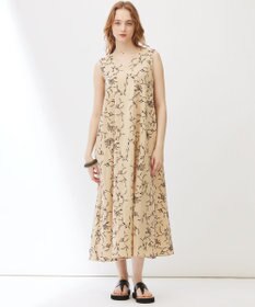 23区 【Indian Factory】フラワーエンブロイダリー ワンピース