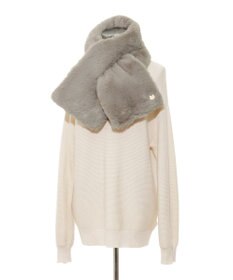 MOONBAT 【FUDGE11月号掲載】PAUL & JOE ACCESSOIRES フェイクファービッグマフラー