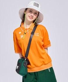 PW CIRCULUS 【WOMEN】ミニワッフル鹿の子ポロ ゴルフウェア レディース