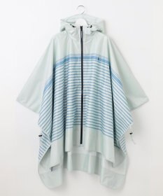 MOONBAT POLO RALPH LAUREN レインポンチョ 透湿撥水 マリンボーダー