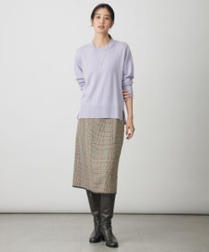 J.PRESS LADIES S 【リバーシブル】リバーチェック スカート