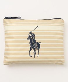 MOONBAT POLO RALPH LAUREN レインポンチョ 透湿撥水 マリンボーダー