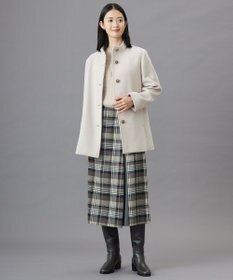J.PRESS LADIES L 【洗える】WOOL BLEND AIR クルーネック ニット