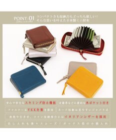 UNBILLION ペルケ perche / イタリアンレザー・ジャバラカードウォレット