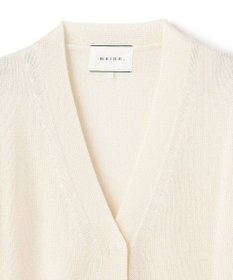 BEIGE， SPESSARTINE / Vネッククロップドカーディガン