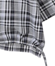 Green Parks 綿麻混裾ドロスト開襟シャツジャケット