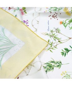 Marca ＜春の新色！＞【伝統横濱スカーフ】ハーブガーデン 大判 シルクツイル スカーフ