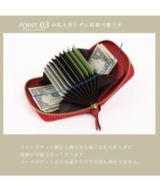 UNBILLION ペルケ perche / イタリアンレザー・ジャバラカードウォレット