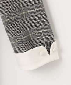 組曲 KIDS 【110-140cm】グレンチェック ワンピース