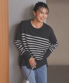 UNFILO マイビューティニット クルーネック