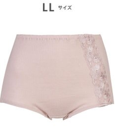 WACOAL ショーツ はきこみ丈ふかめ 綿100％(身生地) リブ素材 ラクなはきごこち 【ボディスエード】 レディース PPA503 /ワコール