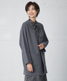 J.PRESS LADIES 【洗える】BONNY Vネック ニット アウター