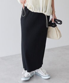 AMERICAN HOLIC 【WEB限定】針抜きテレコタイトスカート