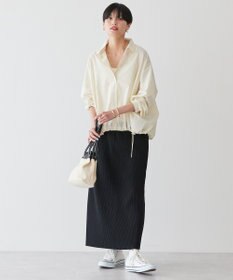 AMERICAN HOLIC 【WEB限定】針抜きテレコタイトスカート