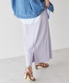 AMERICAN HOLIC 【WEB限定】針抜きテレコタイトスカート