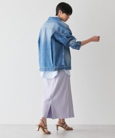 AMERICAN HOLIC 【WEB限定】針抜きテレコタイトスカート